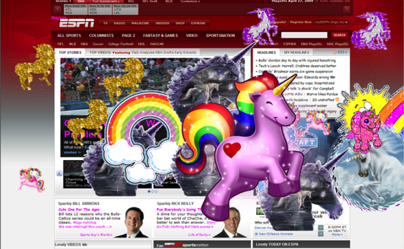 ESPN unicorns