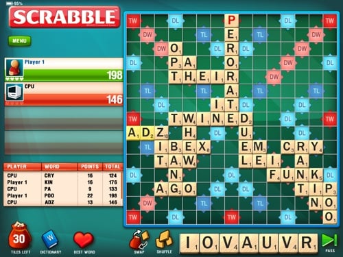 Scrabble For iPad