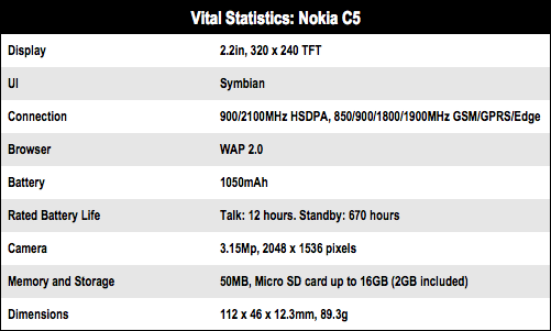 Nokia C5