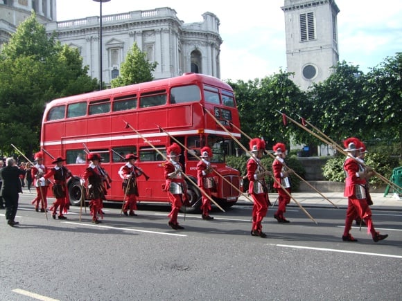 overtaking a bus