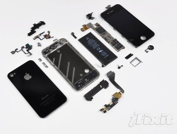 iPhone 4 all components