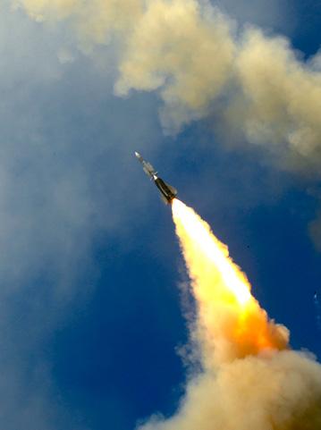 Aster missiles being fired in trials. Credit: MBDA