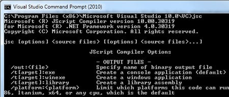 Microsoft's Jscript.net