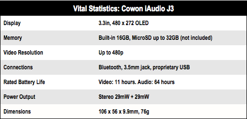 Cowon J3 PMP 1