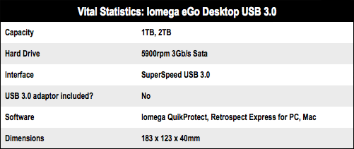 Iomega eGo Desktop USB 3.0