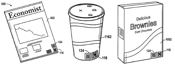 Apple product-information patent illustration