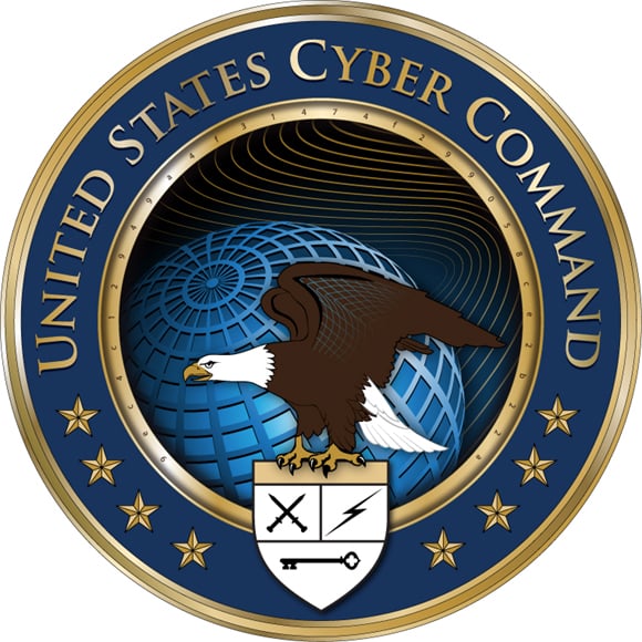 The US Cyber Command official seal