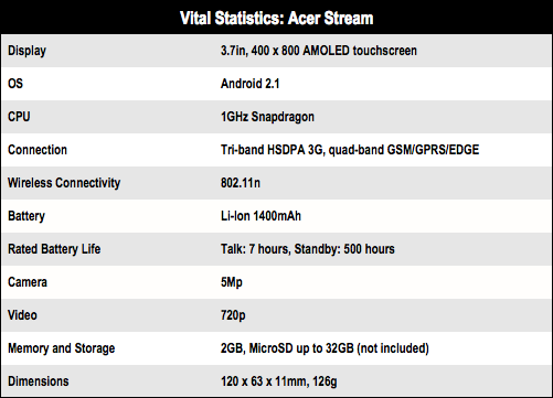 Acer Stream