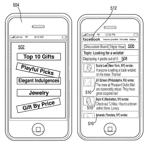 Apple patent illustration