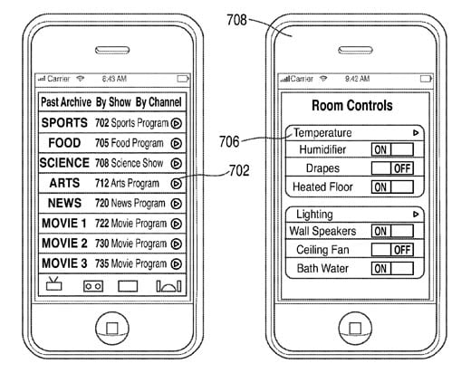 Apple patent illustration