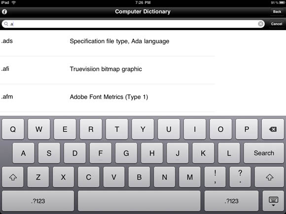 A Computer Dictionary