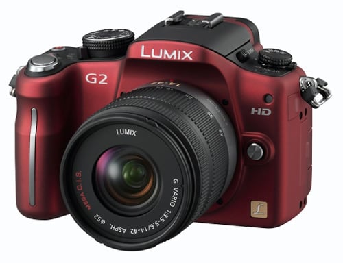 美品】Panasonic LUMIX DMC−G2 赤 ダブルレンズセット - デジタルカメラ