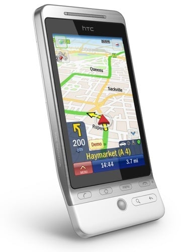 CoPilot on HTC Hero