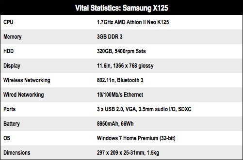 Samsung X125