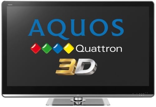 Sharp Quattron 3D TV