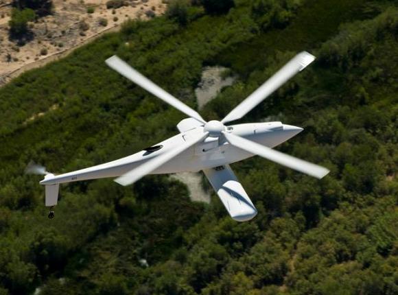 The A160T unmanned helicopter equipped with FORESTER radar. Credit: Boeing