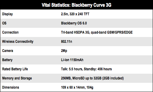 Blackberry Curve 3G