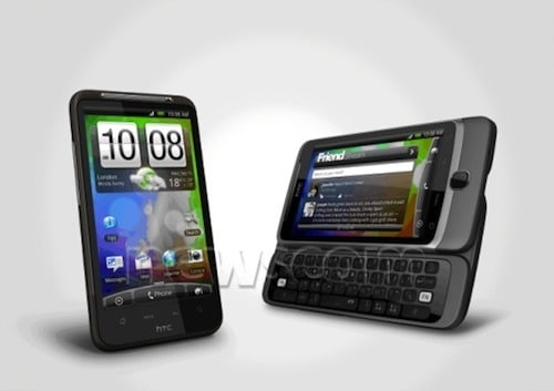 Two HTC Desire Phones