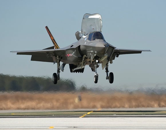 F-35B in flight test. Credit: Lockheed Martin