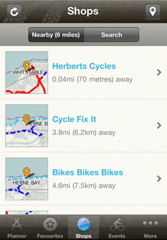 Bike Hub app