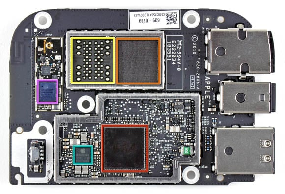 Apple TV, logic board