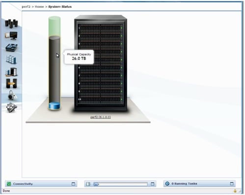 IBM V7000 Screen GUI