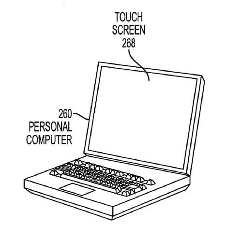 Apple display gate driver patent illustration