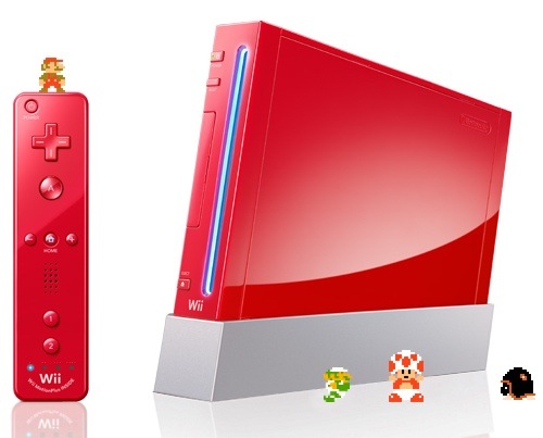 Nintendo Wii red