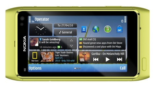 Green Nokia N8