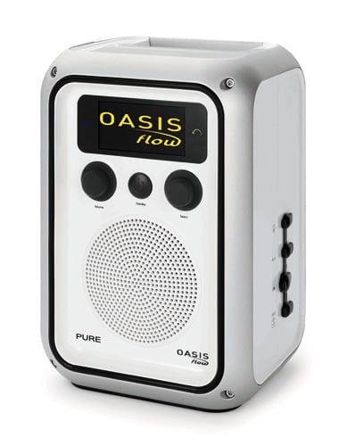 Pure Oasis Flow waterproof DAB radio