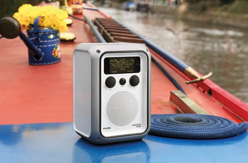 Pure Oasis Flow waterproof DAB radio