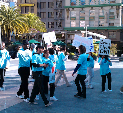 Intel Cloud pickets