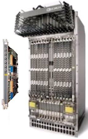 Force 10 ExaScale 40 GE line card