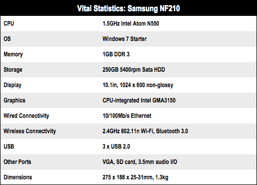 Samsung NF210