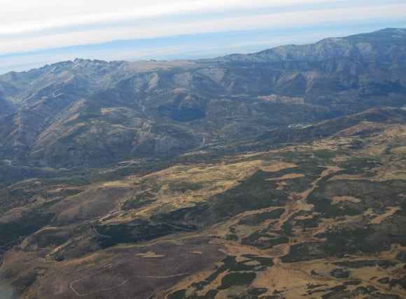 Another aerial image of Spain from our Canon stills camera