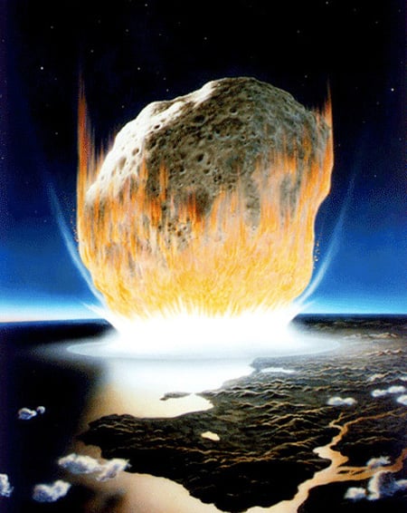 NASA's Impression of the K-T Impact