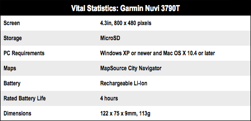 Garmin Nuvi 3790T