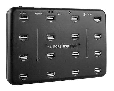 Brando 16-port USB hub