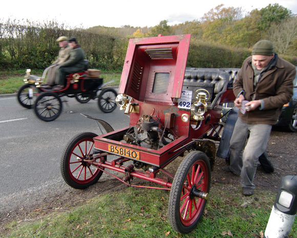 William takes a look at the car