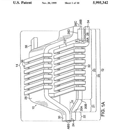 Thin Film Head patent diagram