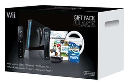 Nintendo Wii Black Pack