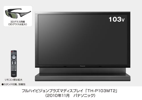 Panasonic Viera 103in