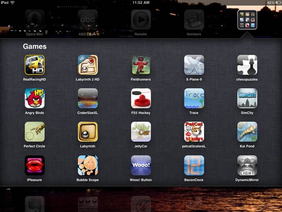 iOS 4.2 - folders