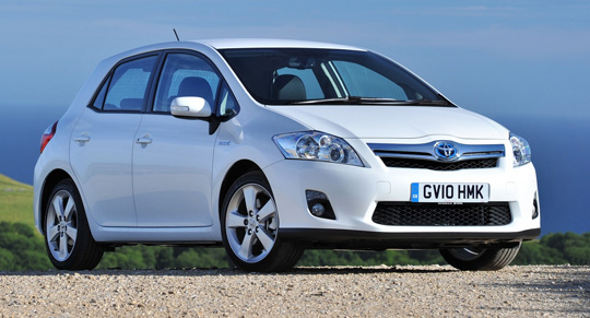 The new Toyota Auris is a British-built hybrid hatch