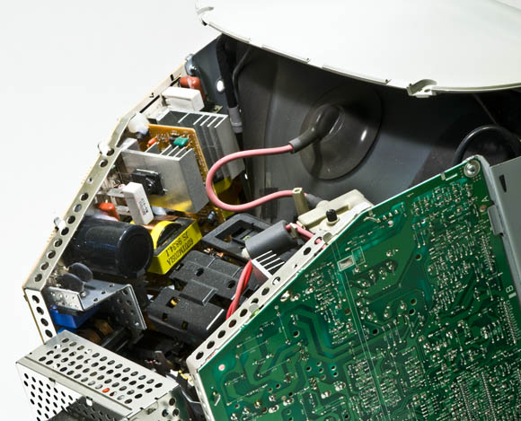 Bondi Blue Rev. B iMac - CRT circuitry, left