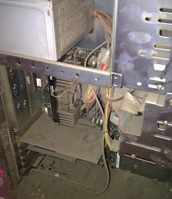 Another dust-coated PC interior
