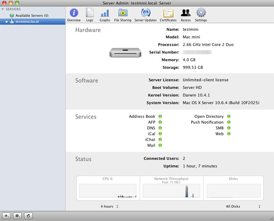 mac mini server 2.66ghz intel core 2 duo