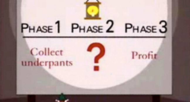 South park underpants gnomes profit plan