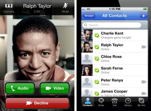 skype for iphone phone calls