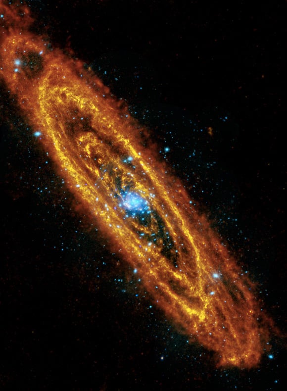 ESA's composite image of Andromeda